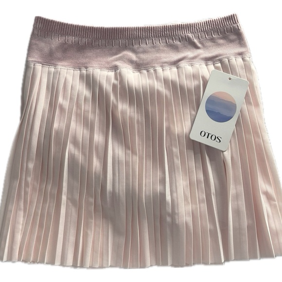 New Mini Blush Pink Tennis Skirt S/M - Picture 2 of 5